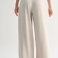 Lara Classic Pleated Wide-leg Trousers