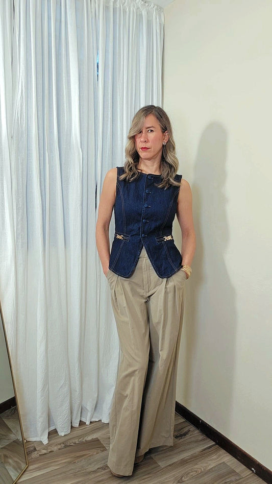 Sonia Denim Vest