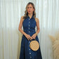 Carolina Denim Midi Dress