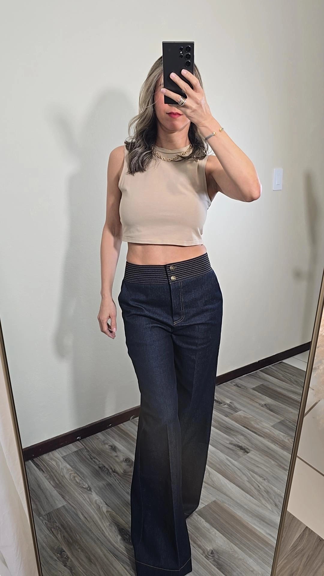 Fran Denim Pant (ONLY PANT-MEDIUM)