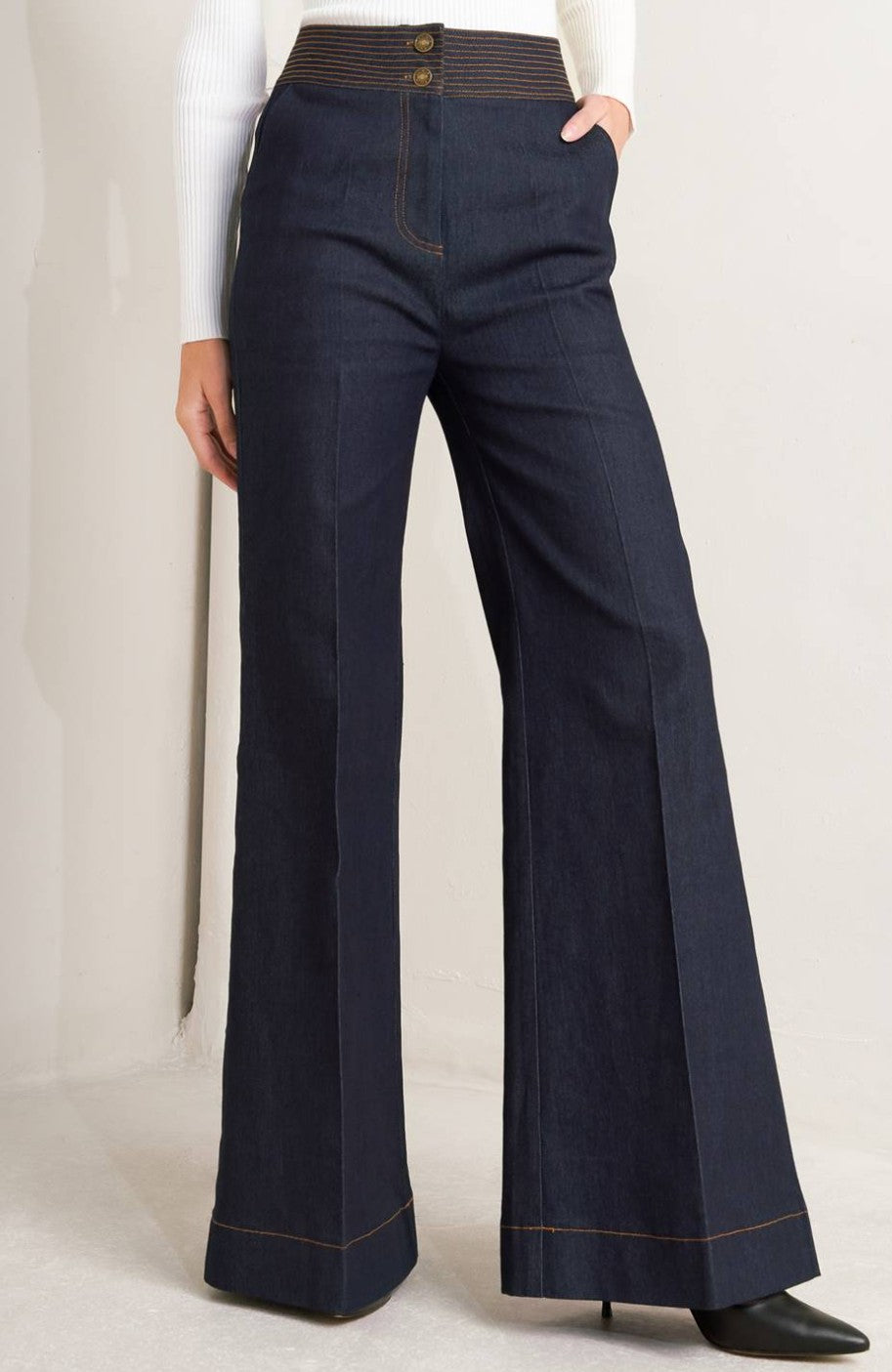 Fran Denim Pant (ONLY PANT-MEDIUM)