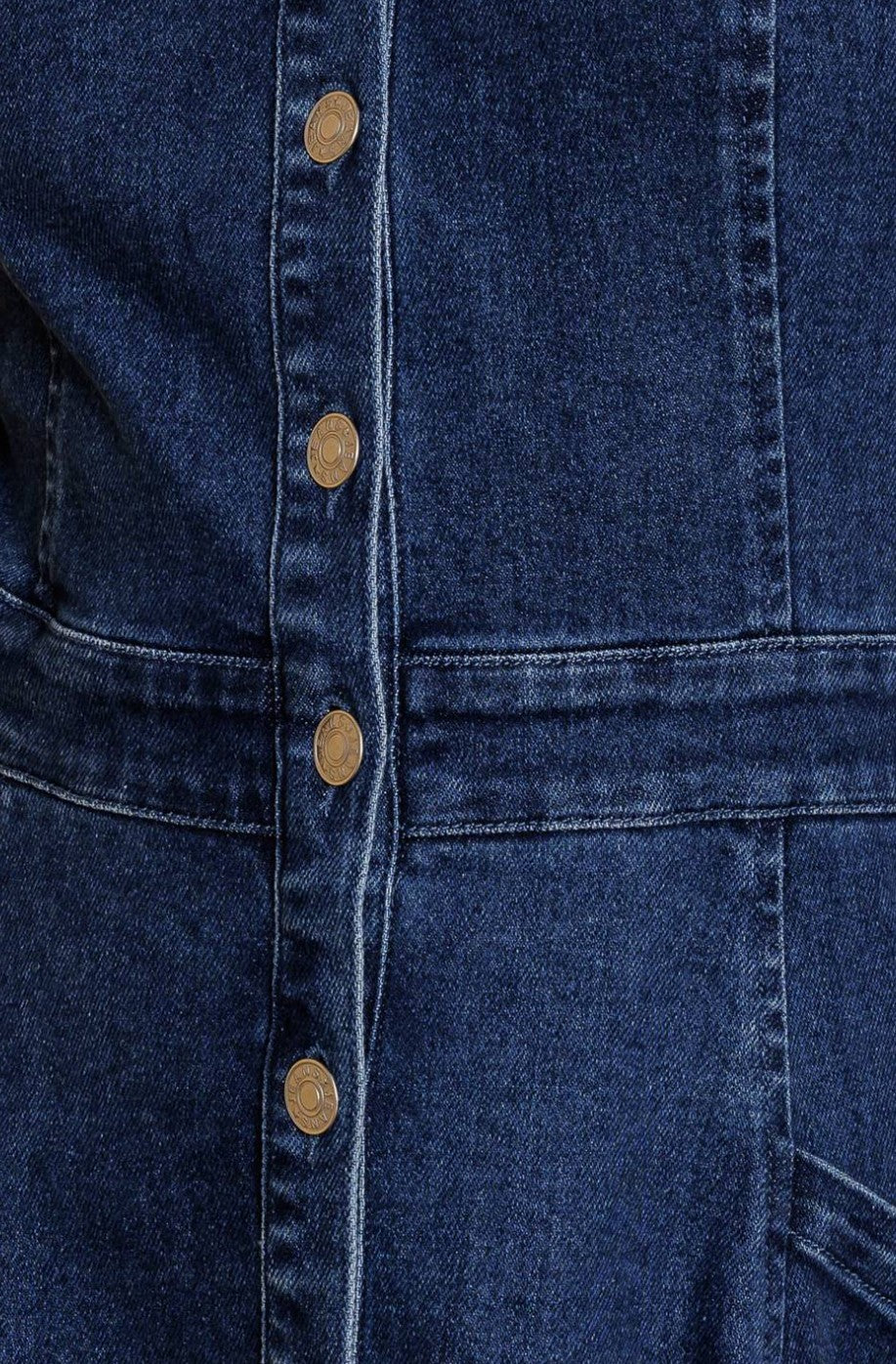 Carolina Denim Midi Dress